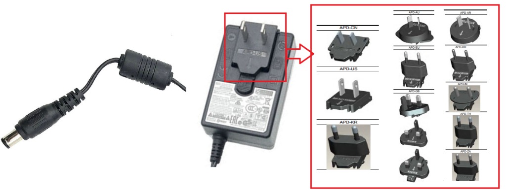 Avision 002-9735-0-SP Adapter: Brazil/Argentina/Latvia