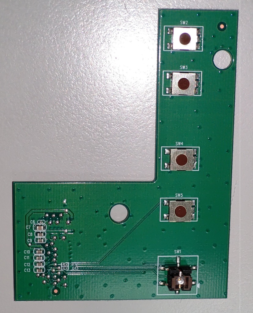 Avision 004-3571-9-SP UI board