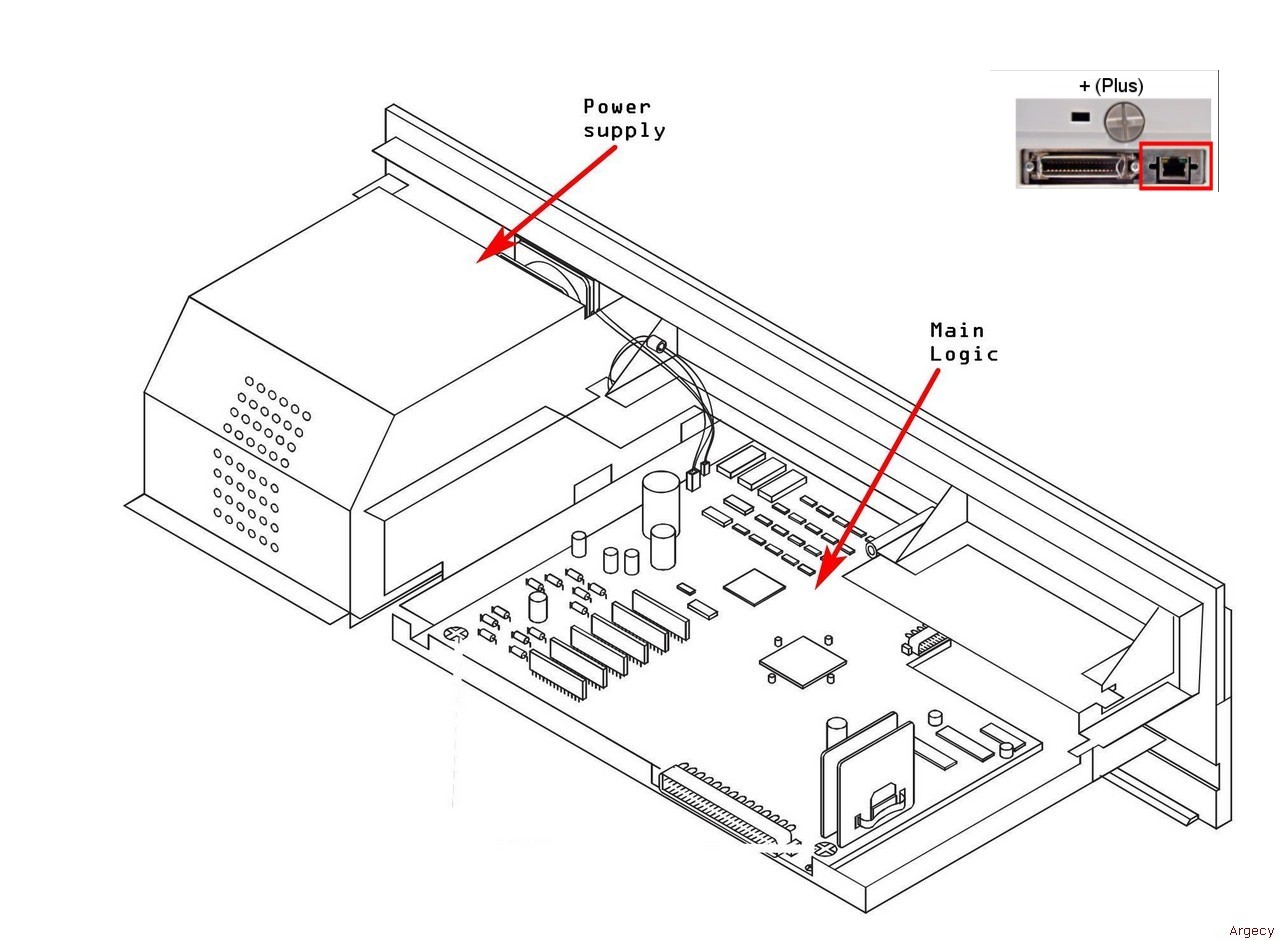 Dascom (Tally) 070281 with power supply (New) Subs to 70504 - purchase from Argecy