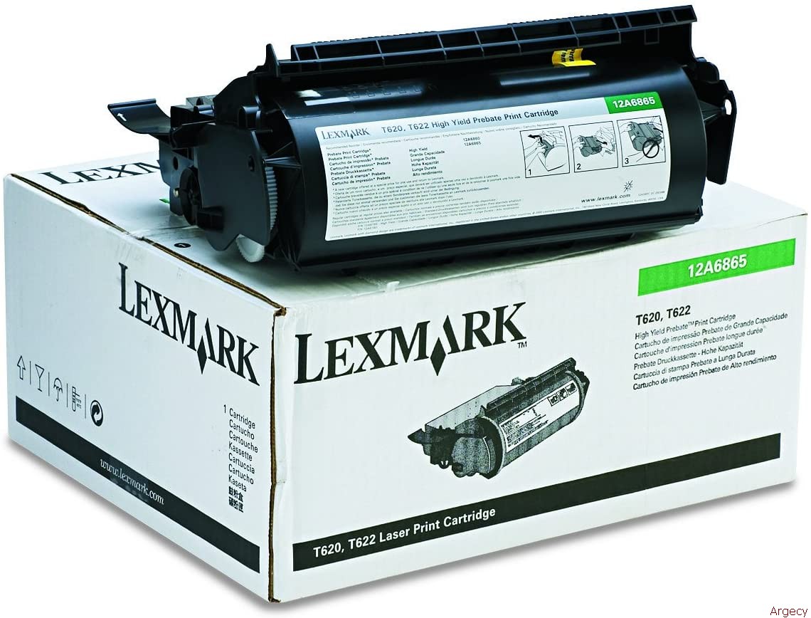 Lexmark 12A6865 12a6760 12a6860 30K Page Yield Compatible (New) - purchase from Argecy