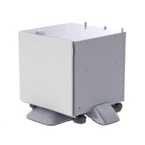 1699/10 Low Printer Cabinet Stand - Light Grey