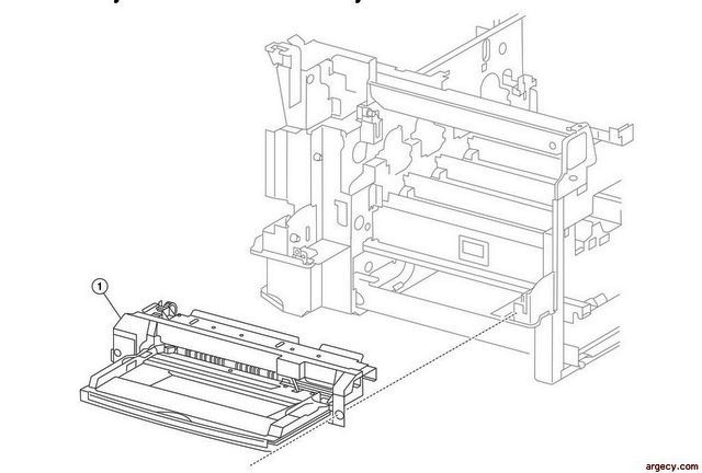 Parts diagram - IBM Infoprint 1767 (4960) Parts