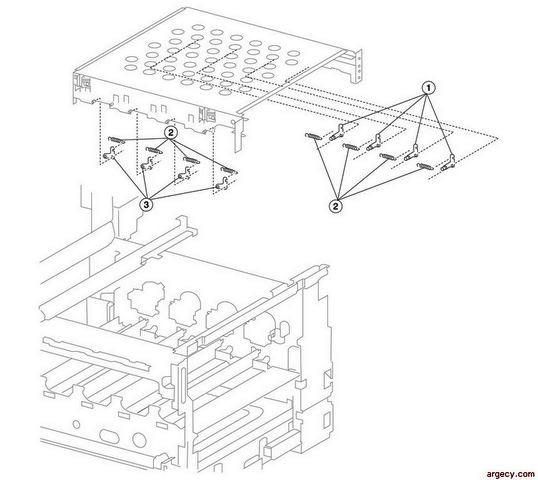 Parts diagram - IBM Infoprint 1767 (4960) Parts