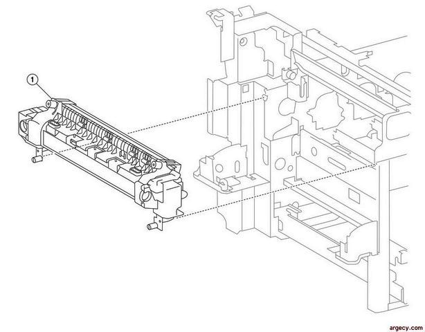 Parts diagram - IBM Infoprint 1767 (4960) Parts