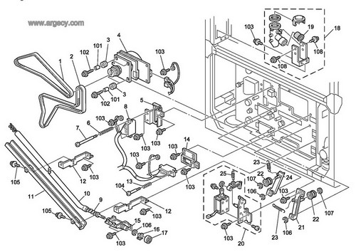 Parts diagram - 2085 and 2105 Parts (3)