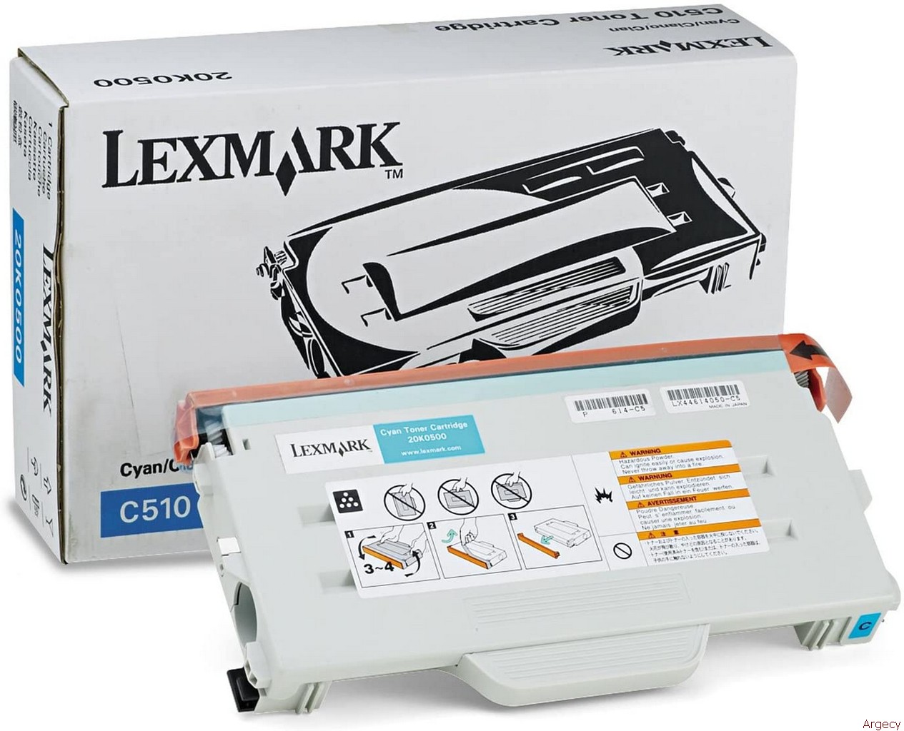 Lexmark 20K0500 3K Page Yield (New) - purchase from Argecy
