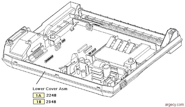 Parts diagram - T2248 and T2348 Parts