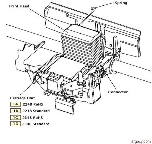 Parts diagram - T2248 and T2348 Parts