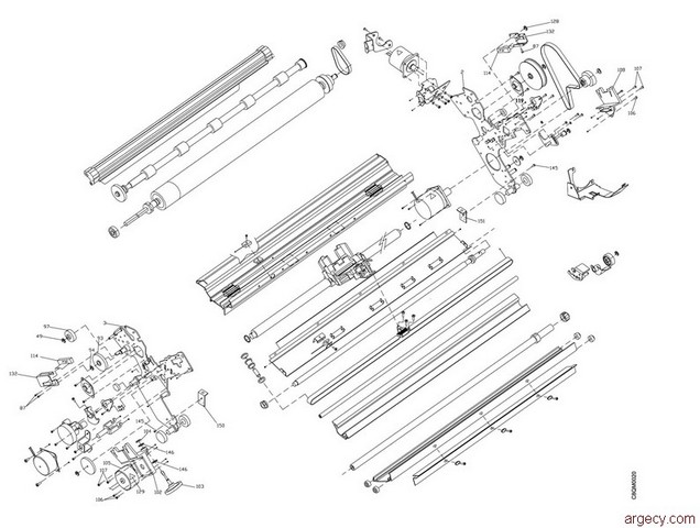 Parts diagram - IBM Infoprint 4247-Z03 Parts