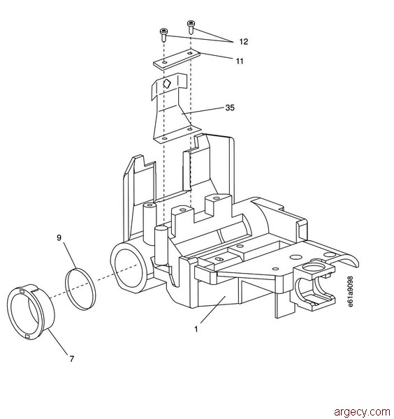 Parts diagram - IBM Infoprint 4247-Z03 Parts