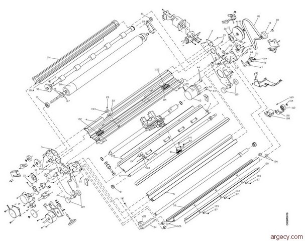 Parts diagram - IBM Infoprint 4247-Z03 Parts