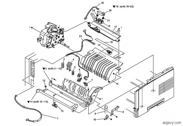 Parts diagram - IBM 4317 Parts