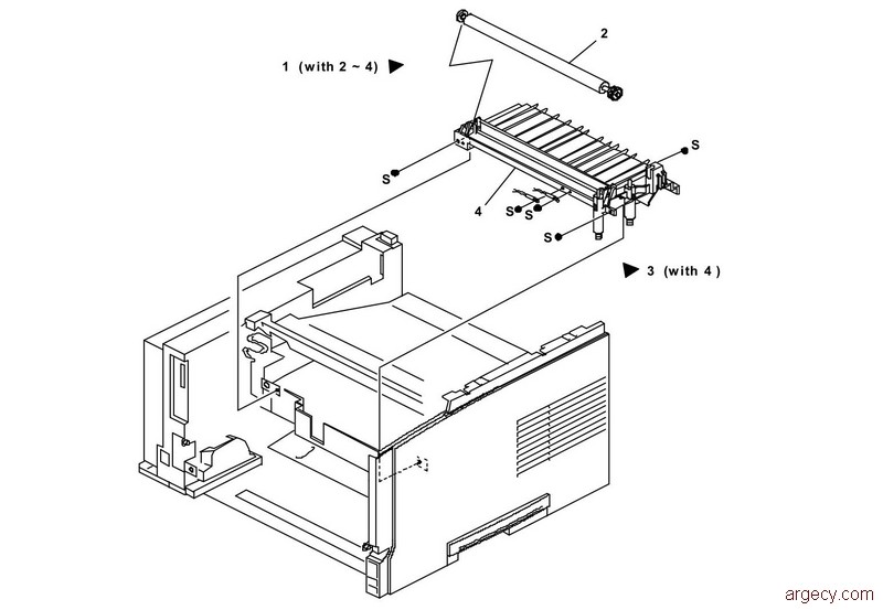 Parts diagram - IBM 4317 Parts