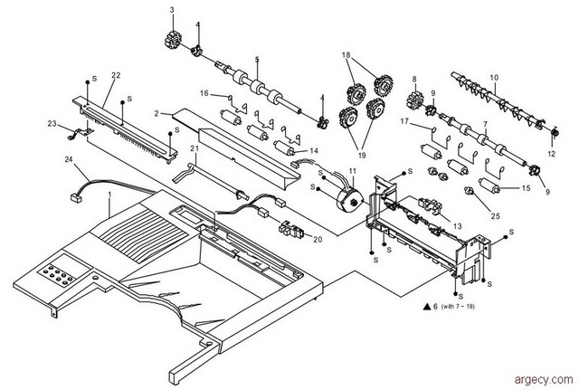 Parts diagram - IBM 4317 Parts
