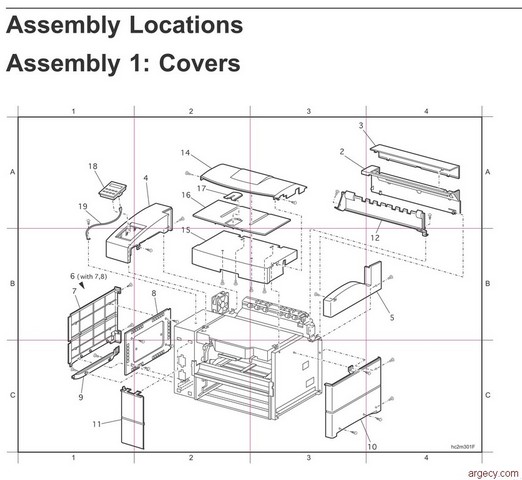 Parts diagram - IBM 4320 Parts