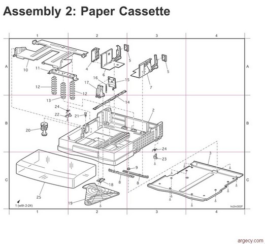 Parts diagram - IBM 4320 Parts