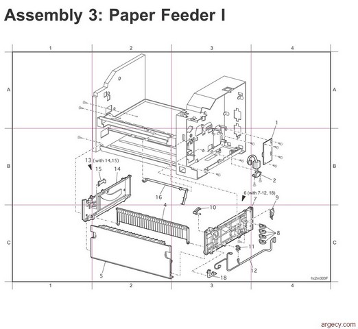 Parts diagram - IBM 4320 Parts