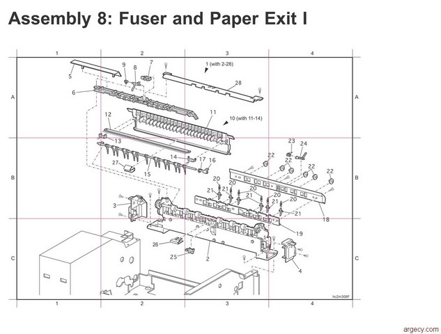 Parts diagram - IBM 4320 Parts