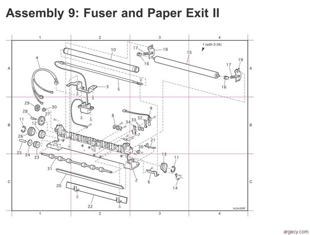 Parts diagram - IBM 4320 Parts