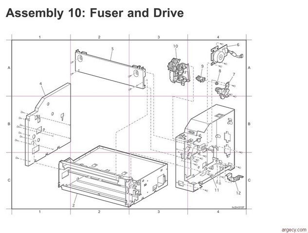 Parts diagram - IBM 4320 Parts