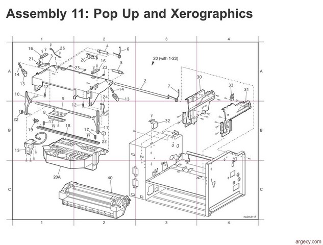 Parts diagram - IBM 4320 Parts