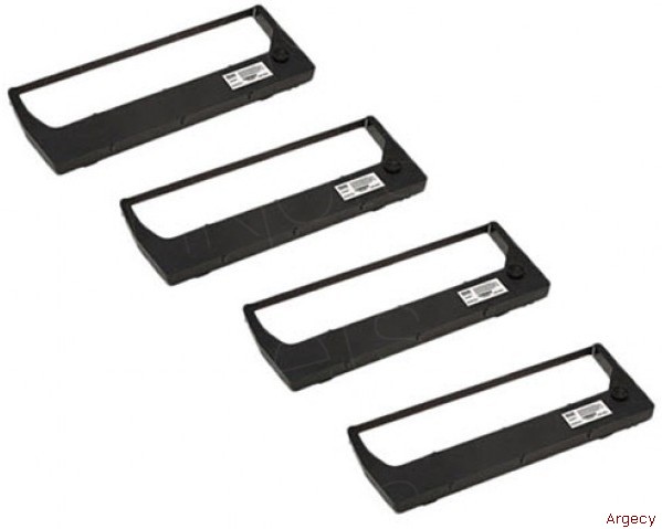 Black, 6-Pack LD Compatible POS Ribbon Cartridge Replacements for Panasonic KX-P1090 