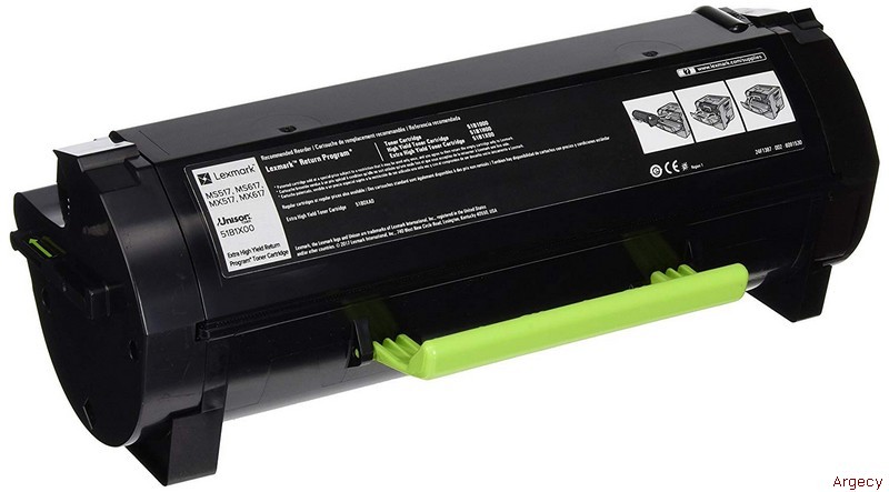 Lexmark 51B1X00 20K Page Yield (New) - purchase from Argecy
