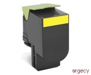 Lexmark 80C10Y0 801Y Yellow Toner Cartridge