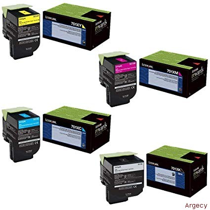 Lexmark 70C1XK0 8K Page Yield (New) - purchase from Argecy