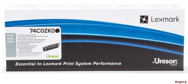 Lexmark 74C0ZK0 150K Page Yield (New) - purchase from Argecy