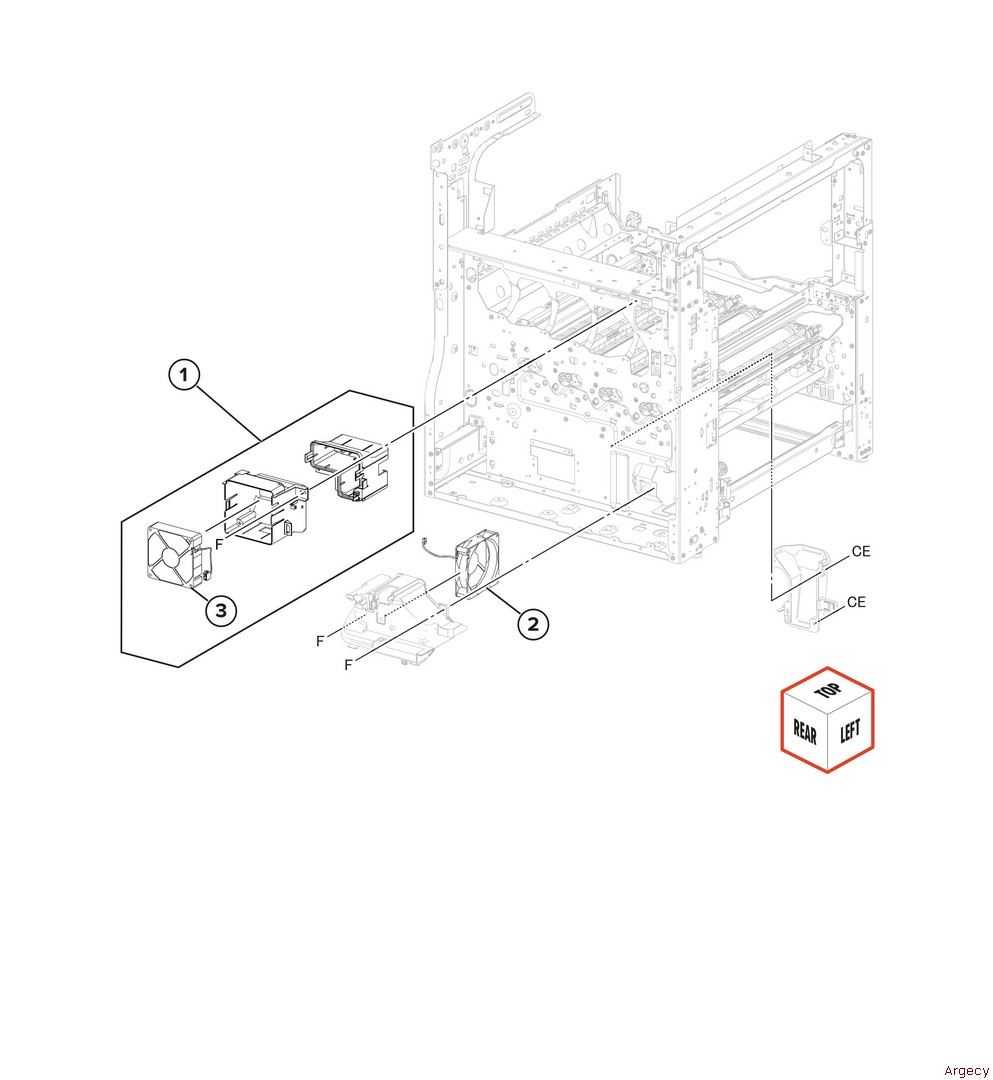 Lexmark CX930 CX931 Parts | Argecy
