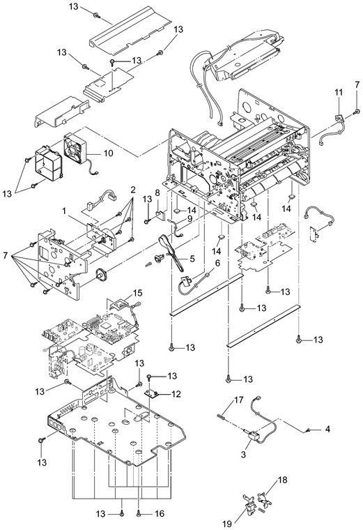 Main Frame MFC9600, DCP1200