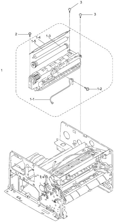 Heat Fixing Unit MFC9750, MFC9850, MFC9870