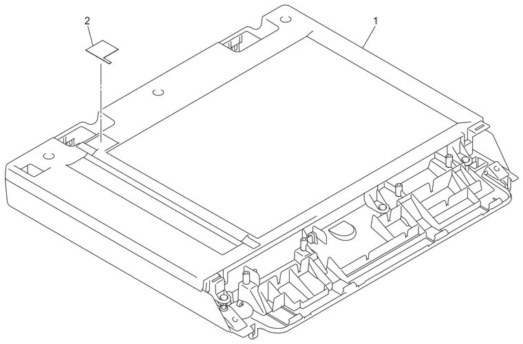 DCP-9010CN Document Scanner Parts Diagram