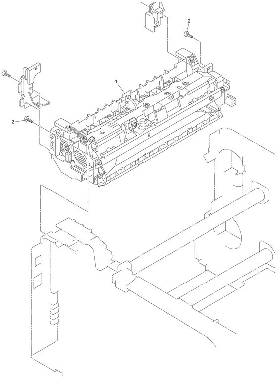 DCP-9010CN Fuser Unit Parts Diagram