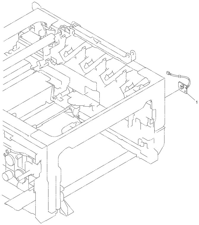 DCP-9015CDW Frame R Unit Parts Diagram