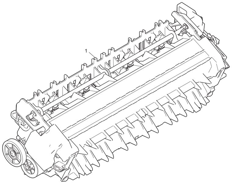 DCP-L5500 8. FUSER UNIT Parts Diagram