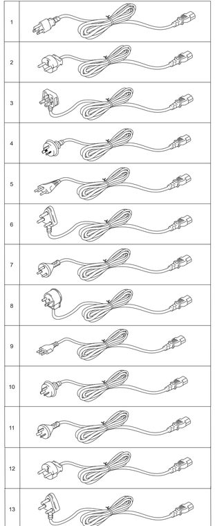 HL3040 Ac Cord Parts Diagram