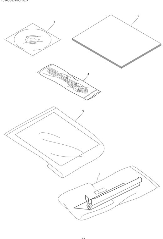 HL3040 Accessories Parts Diagram
