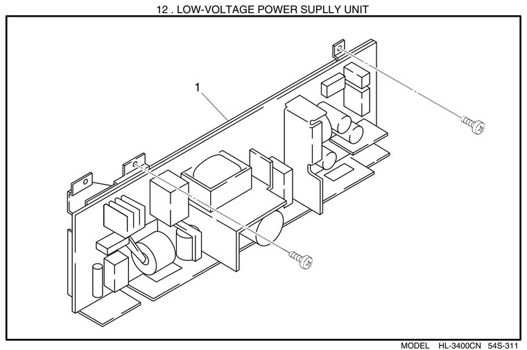 Brother HL3400 lvps