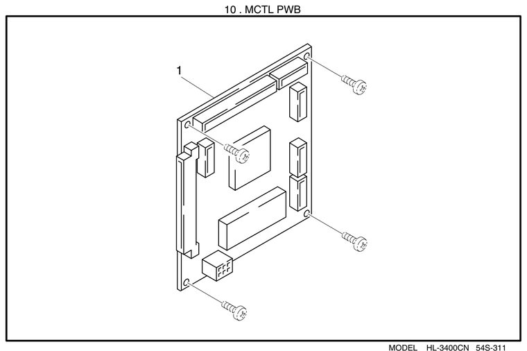 Brother HL3400 mctl