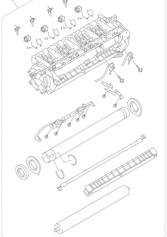 Brother HL5340 fuser