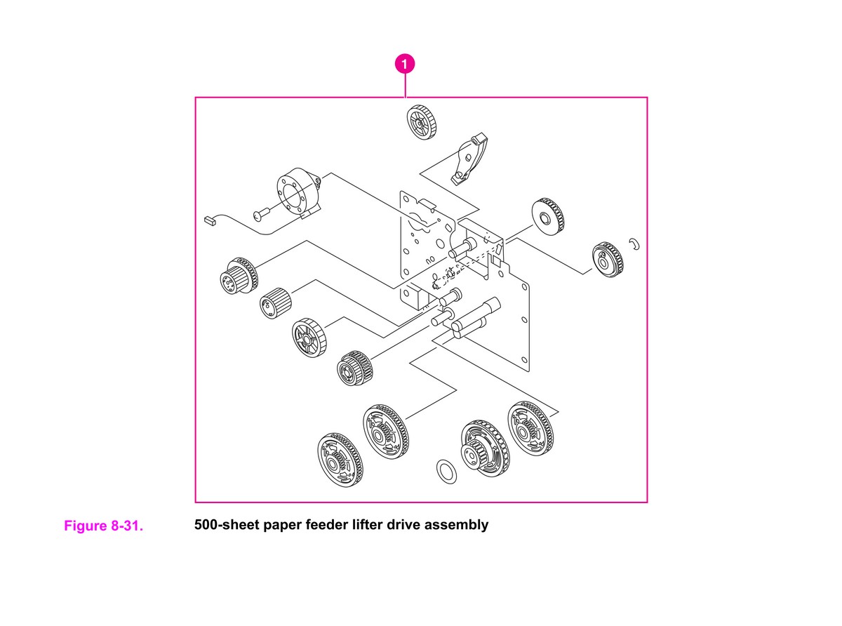Hp 5500 5550 Parts 552