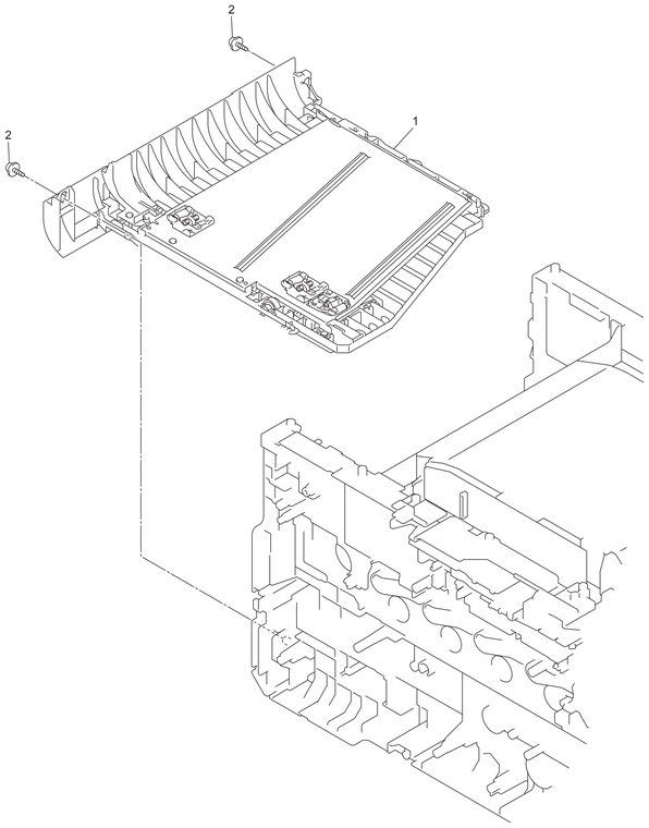 HL-L8250CDN Duplex Parts Diagram