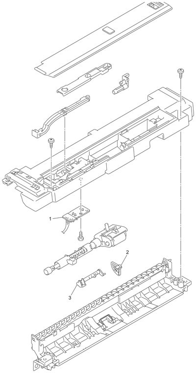 HL-L8250CDN MP Unit Parts Diagram