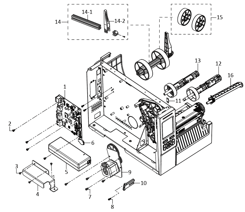 TSC MB241 Electronics Maintenance Kit & Drive system