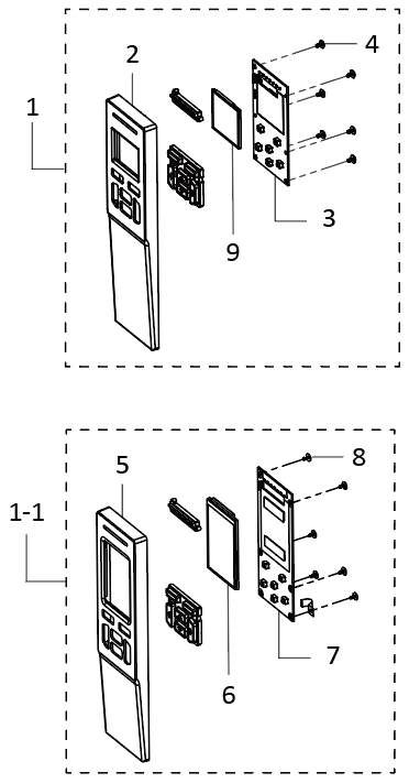 TSC MB241 LCD panel & Keypad Assembly