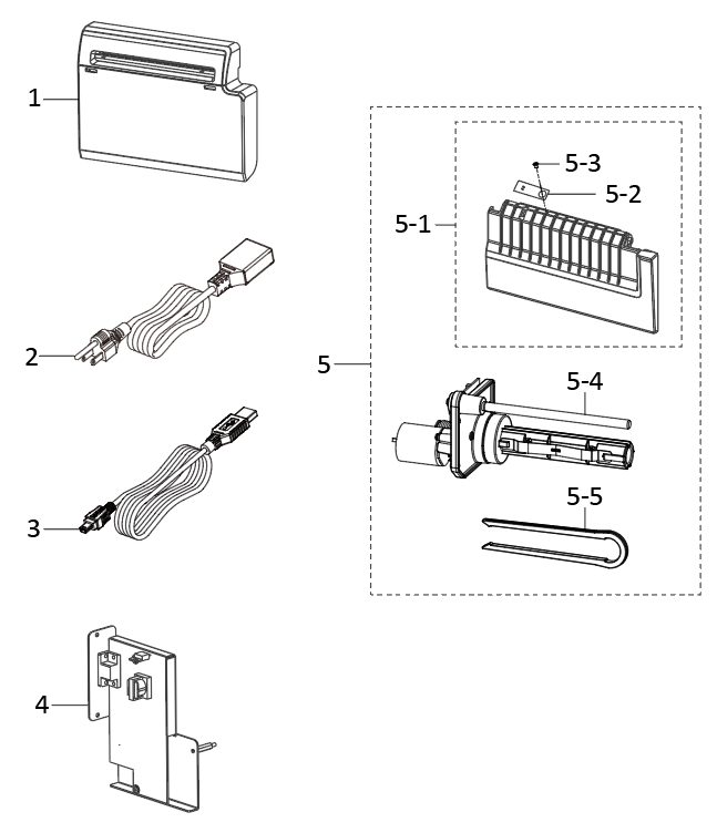 TSC MB241 Option & Accessories