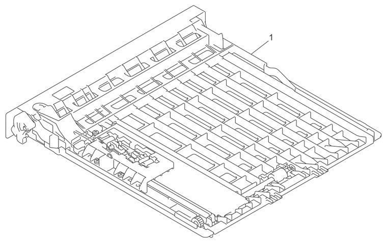 MFC8870 Duplex Parts Diagram
