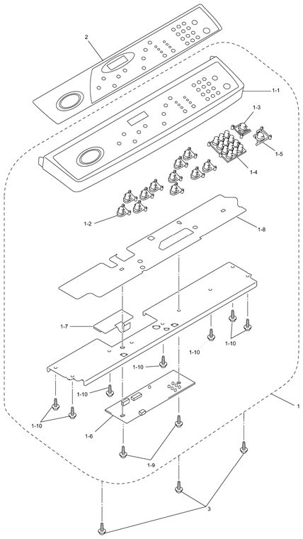 Brother MFC9760 panel 9760